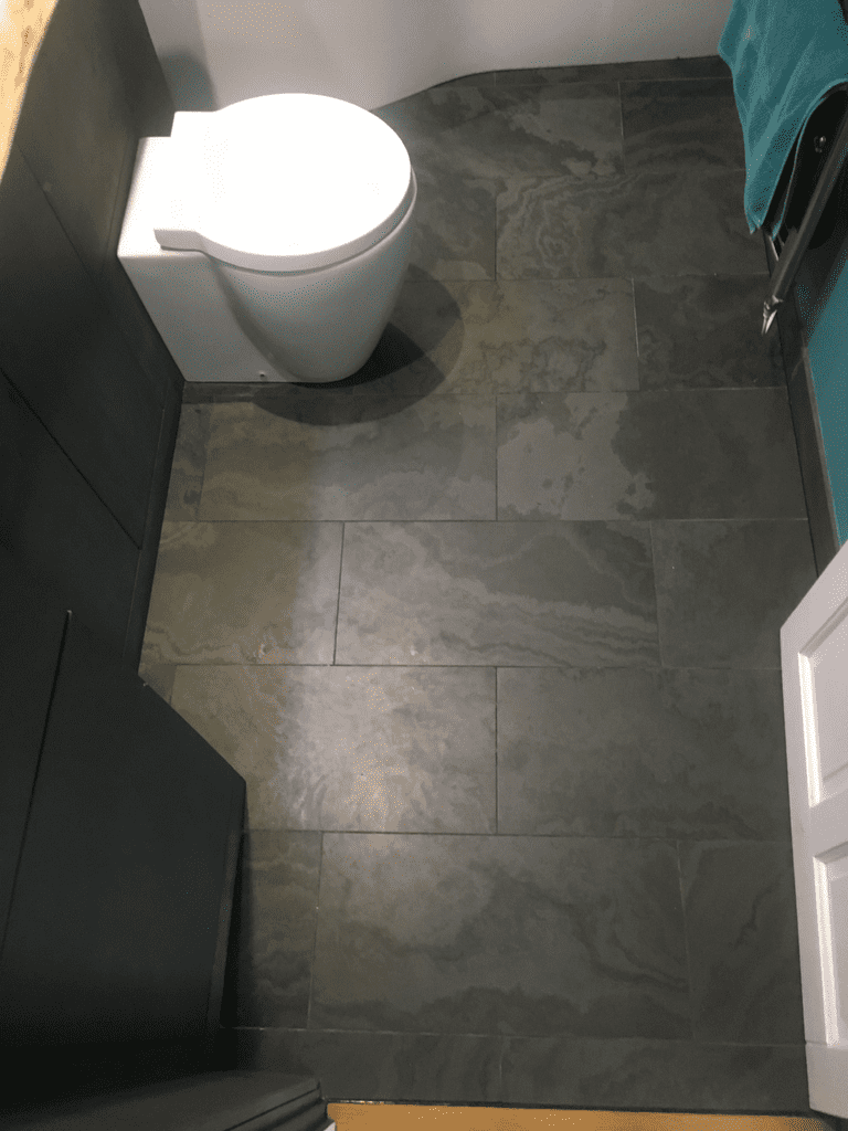 Brazilian Black Honed Calibrated Slate, Black Slate Floor Tiles 300 X 600